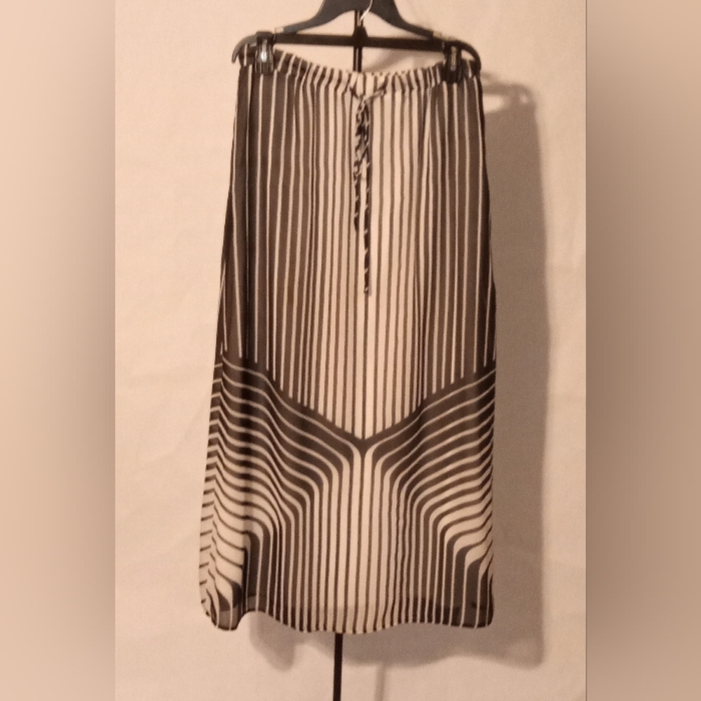 I. N. Studio Striped  Women Skirt XL